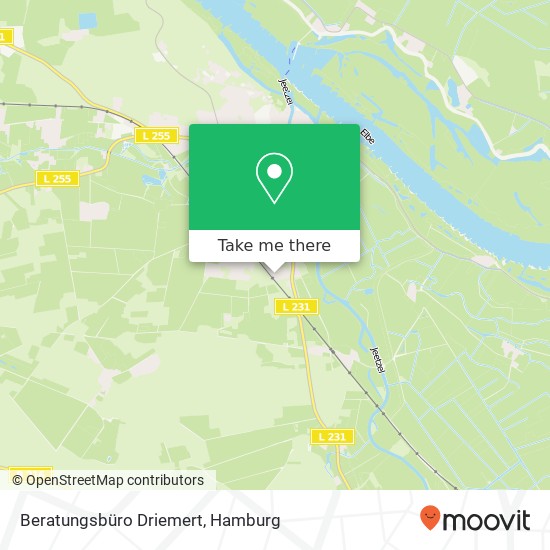 Beratungsbüro Driemert map