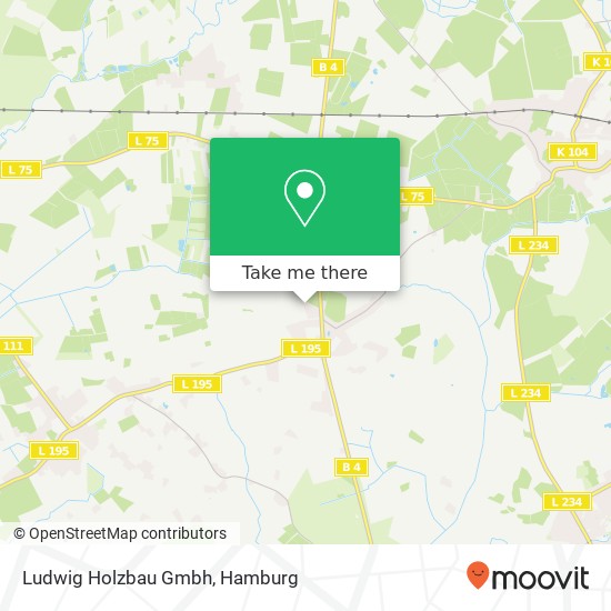 Карта Ludwig Holzbau Gmbh