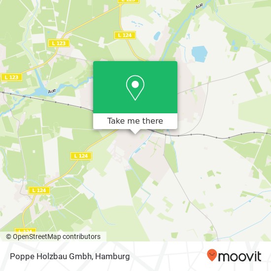 Poppe Holzbau Gmbh map