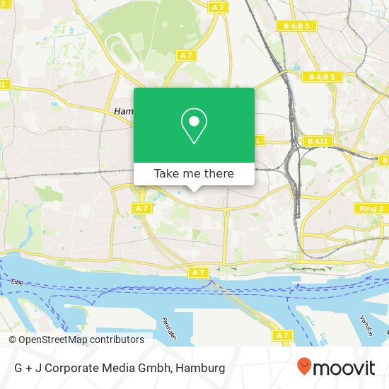 G + J Corporate Media Gmbh map