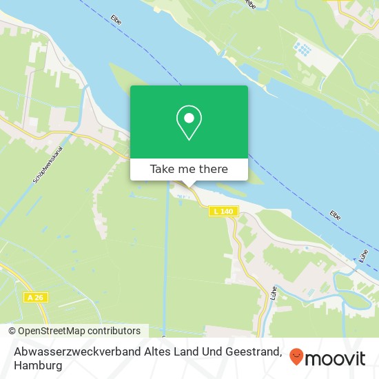 Abwasserzweckverband Altes Land Und Geestrand map