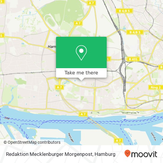 Redaktion Mecklenburger Morgenpost map