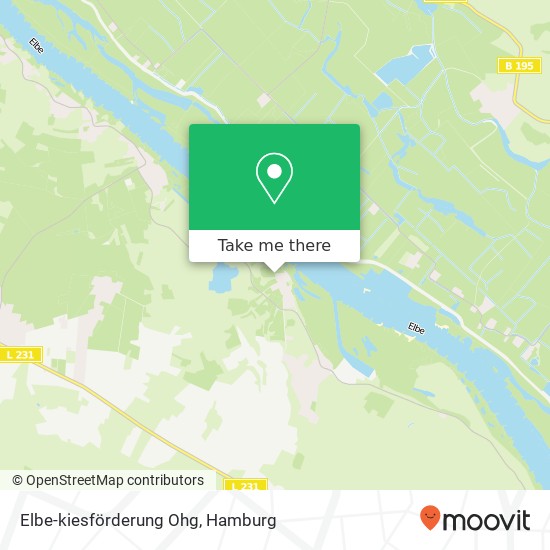 Elbe-kiesförderung Ohg map