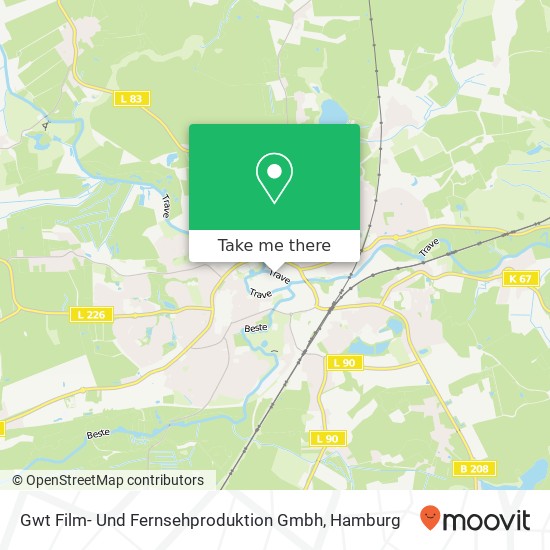 Gwt Film- Und Fernsehproduktion Gmbh map