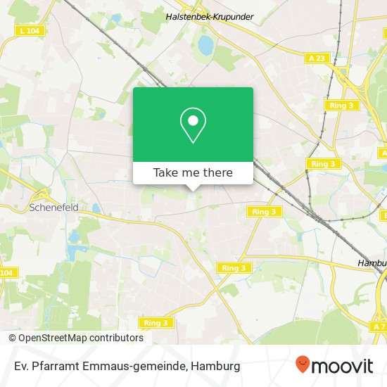 Ev. Pfarramt Emmaus-gemeinde map