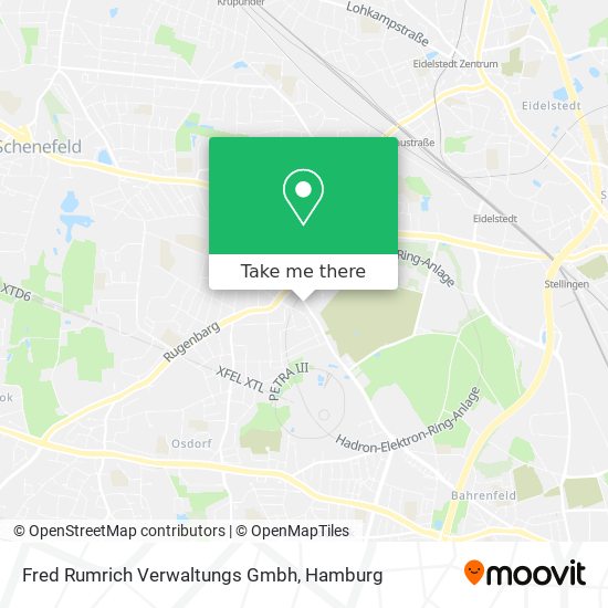 Fred Rumrich Verwaltungs Gmbh map