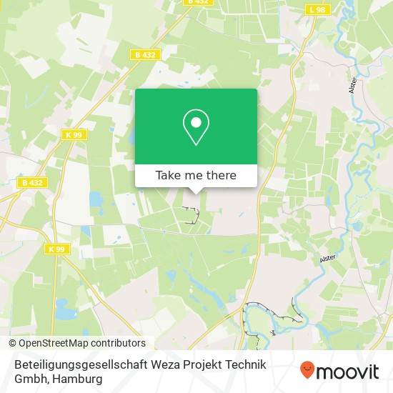 Карта Beteiligungsgesellschaft Weza Projekt Technik Gmbh