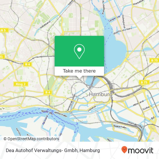 Dea Autohof Verwaltungs- Gmbh map