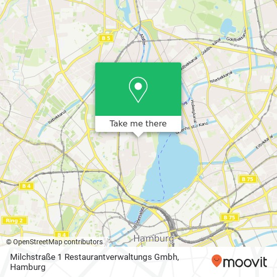 Milchstraße 1 Restaurantverwaltungs Gmbh map