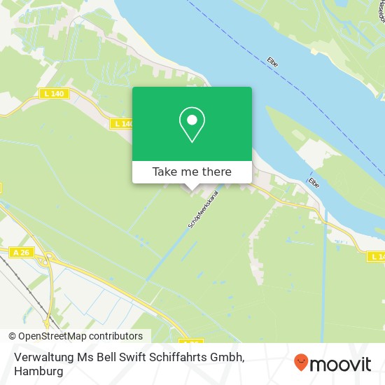 Карта Verwaltung Ms Bell Swift Schiffahrts Gmbh