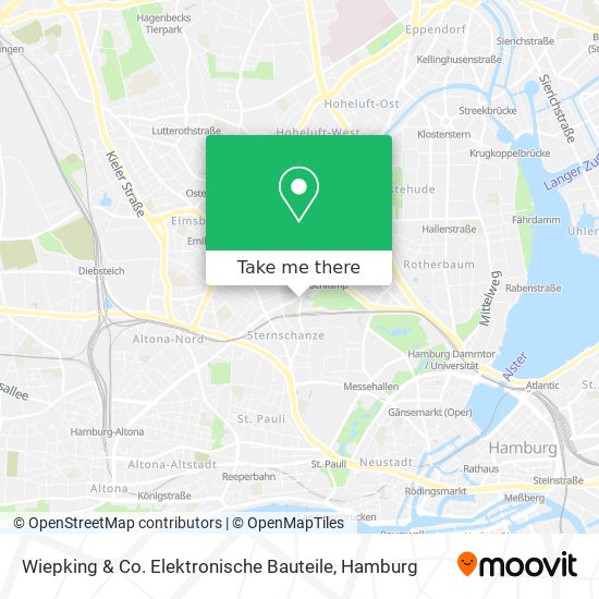 Wiepking & Co. Elektronische Bauteile map