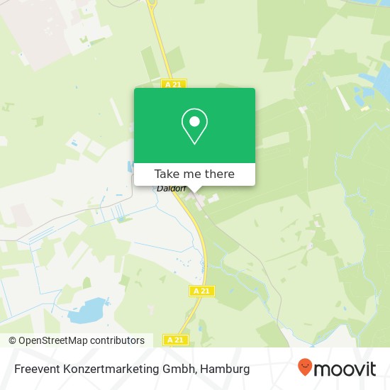 Карта Freevent Konzertmarketing Gmbh