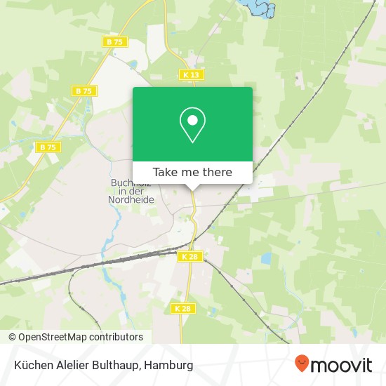 Küchen Alelier Bulthaup map