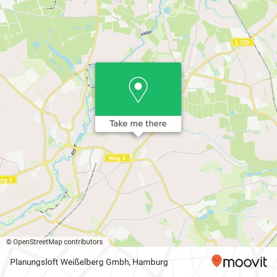 Карта Planungsloft Weißelberg Gmbh