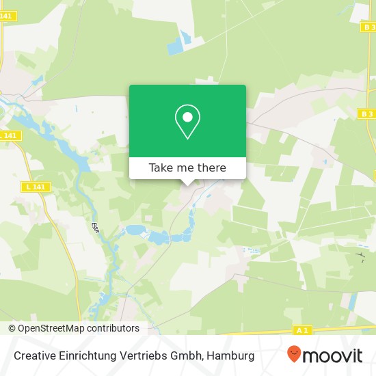 Creative Einrichtung Vertriebs Gmbh map