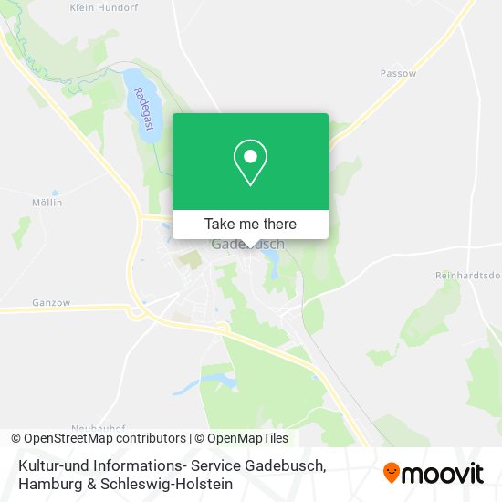 Kultur-und Informations- Service Gadebusch map