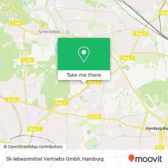 Sk-lebesnmittel Vertriebs Gmbh map