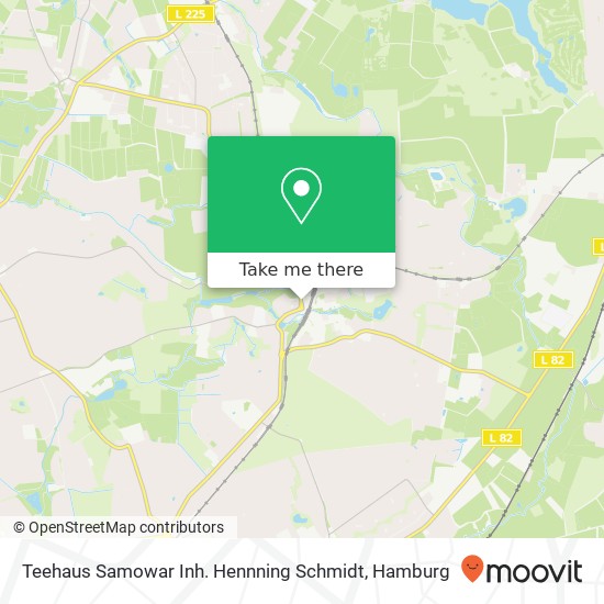 Teehaus Samowar Inh. Hennning Schmidt map