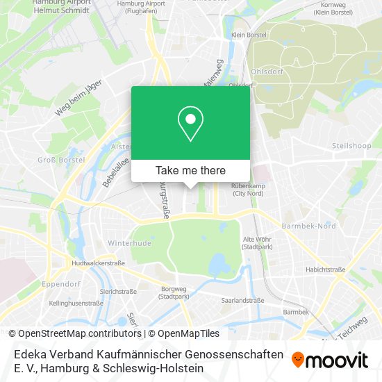 Edeka Verband Kaufmännischer Genossenschaften E. V. map