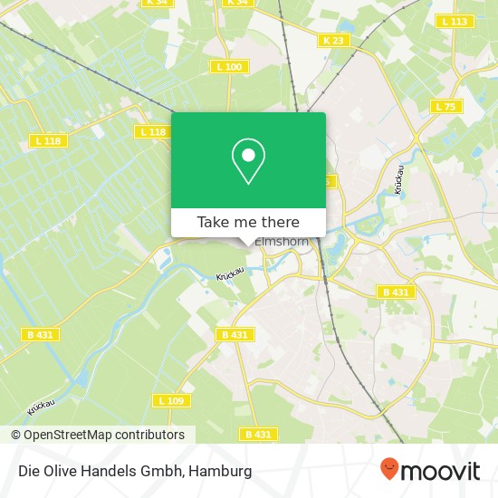 Die Olive Handels Gmbh map