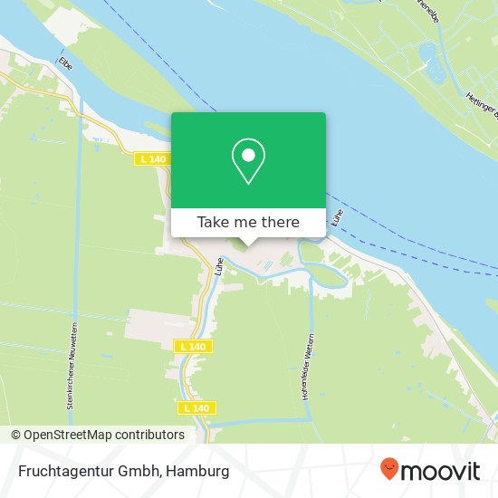 Fruchtagentur Gmbh map