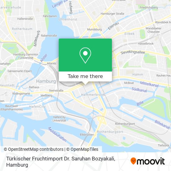 Türkischer Fruchtimport Dr. Saruhan Bozyakali map