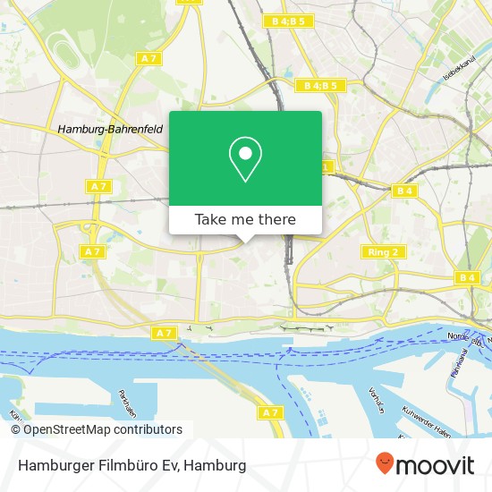 Hamburger Filmbüro Ev map