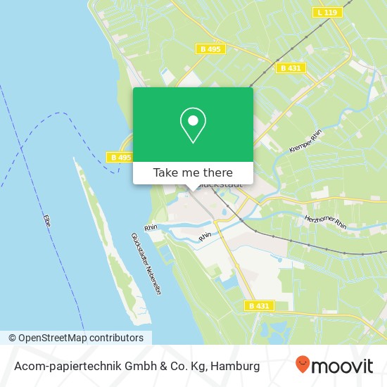 Карта Acom-papiertechnik Gmbh & Co. Kg