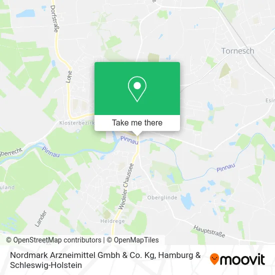 Карта Nordmark Arzneimittel Gmbh & Co. Kg