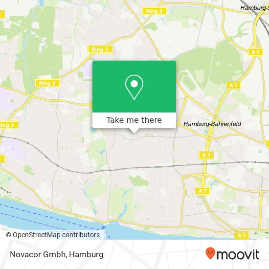 Novacor Gmbh map