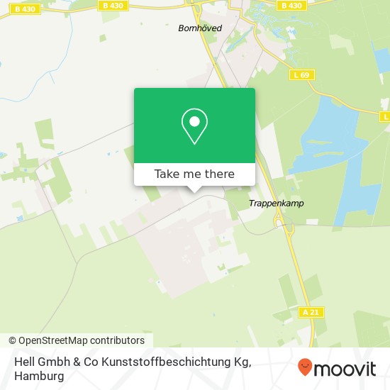 Hell Gmbh & Co Kunststoffbeschichtung Kg map