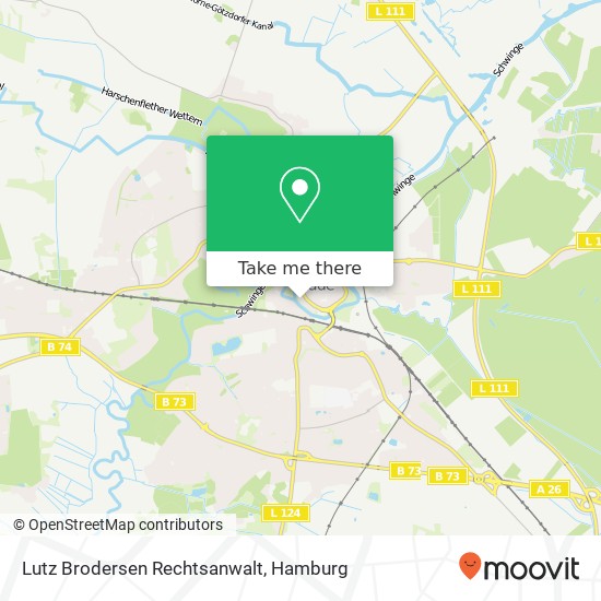 Lutz Brodersen Rechtsanwalt map