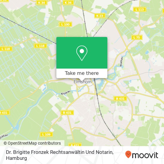 Dr. Brigitte Fronzek Rechtsanwältin Und Notarin map