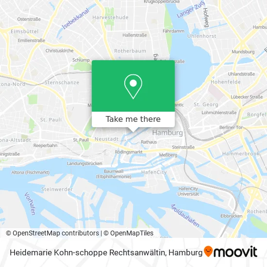 Heidemarie Kohn-schoppe Rechtsanwältin map