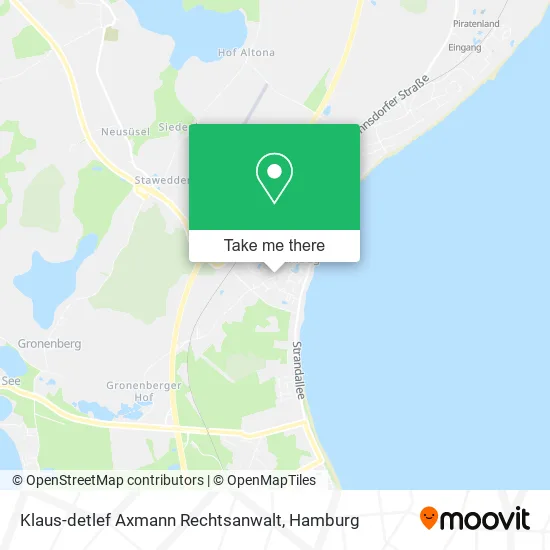 Карта Klaus-detlef Axmann Rechtsanwalt