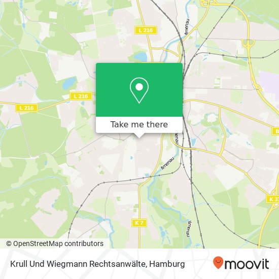 Krull Und Wiegmann Rechtsanwälte map