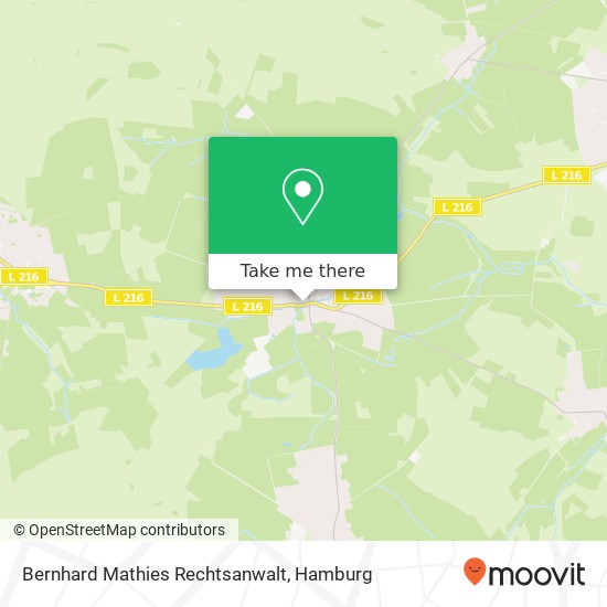 Bernhard Mathies Rechtsanwalt map