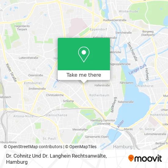 Карта Dr. Cohnitz Und Dr. Langhein Rechtsanwälte