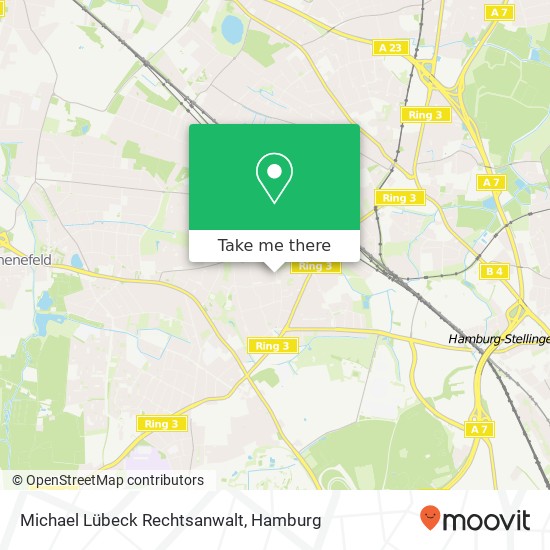 Michael Lübeck Rechtsanwalt map