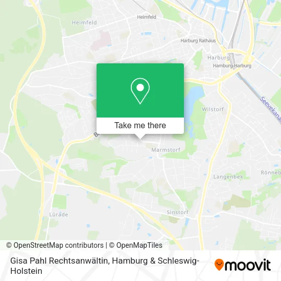 Карта Gisa Pahl Rechtsanwältin