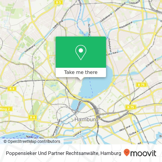 Poppensieker Und Partner Rechtsanwälte map