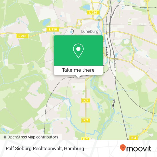 Ralf Sieburg Rechtsanwalt map