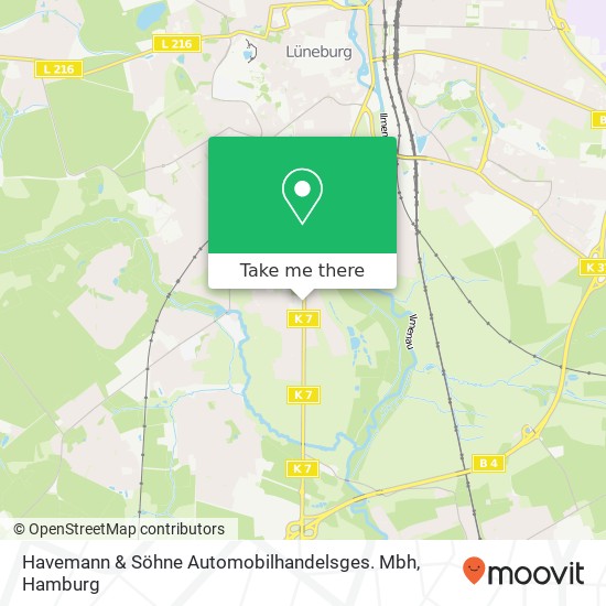 Havemann & Söhne Automobilhandelsges. Mbh map