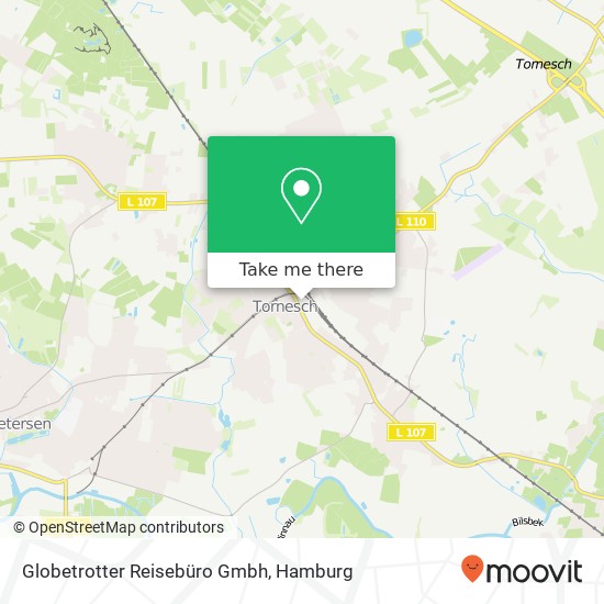 Globetrotter Reisebüro Gmbh map