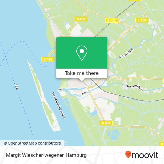 Margit Wiescher-wegener map