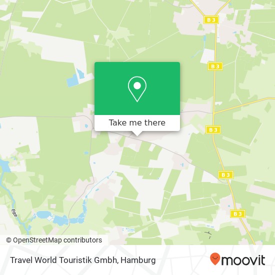 Travel World Touristik Gmbh map