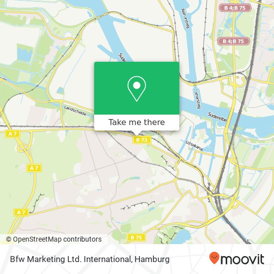 Bfw Marketing Ltd. International map