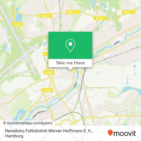 Reisebüro Fuhlsbüttel Werner Hoffmann E. K. map