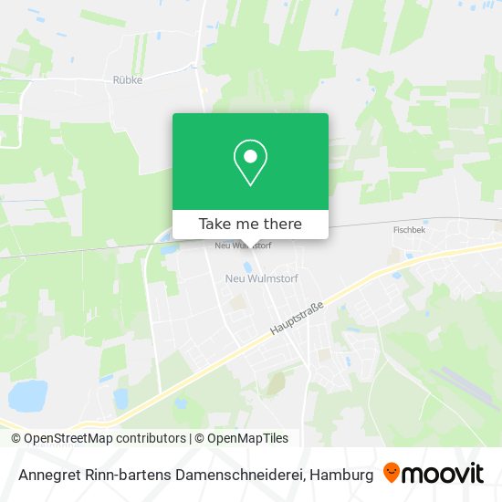 Annegret Rinn-bartens Damenschneiderei map