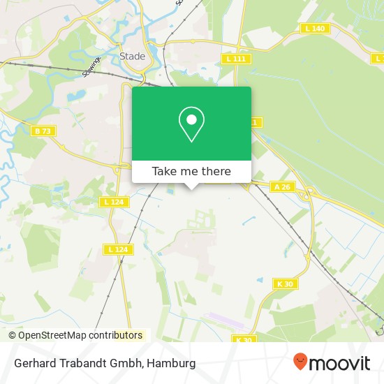 Gerhard Trabandt Gmbh map